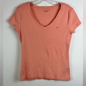 Women's Short Sleeve V-Neck Stretch T-Shirt